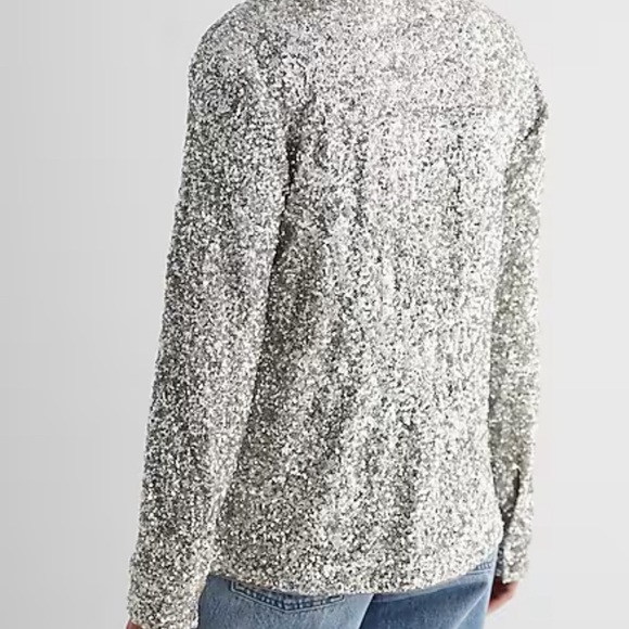 Relaxed Sequin Portofino Shirt - Picture 3 of 4